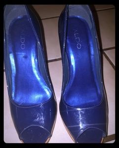 Aldo open toe heels